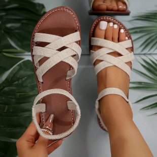 Klassische Orthopädische Sandalen mit zeitlosem Stil