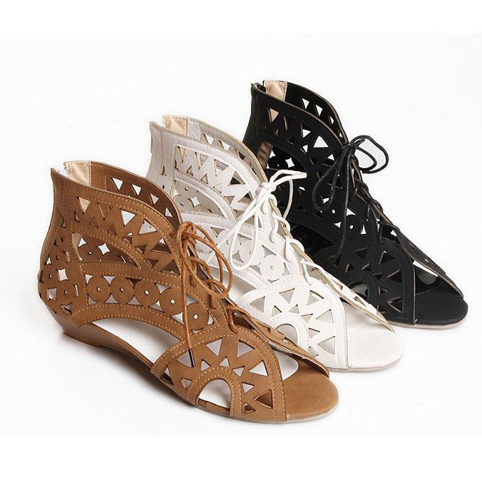 Vintage inspirierte Orthopädische Sandalen