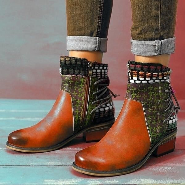 Anmutige Orthopädische Stiefel für modernen Look