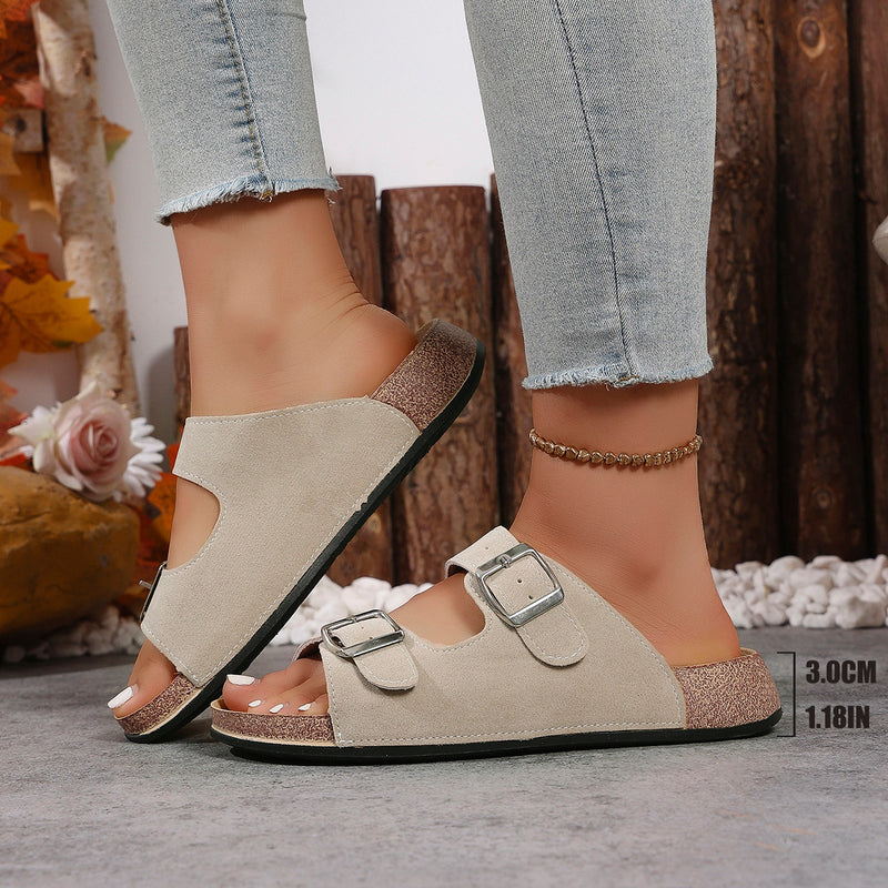 Vintage inspirierte Orthopädische Sandalen