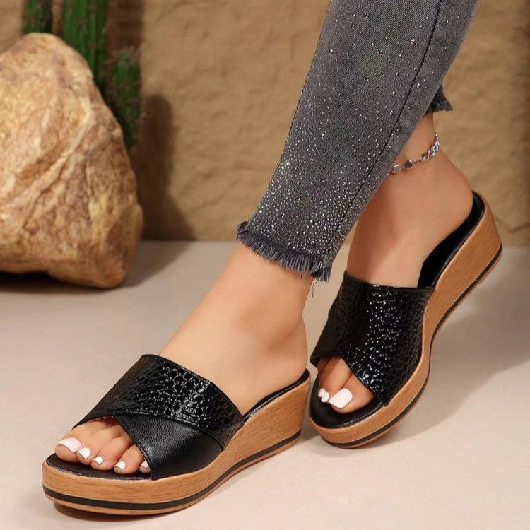 Klassische Orthopädische Sandalen mit zeitlosem Stil