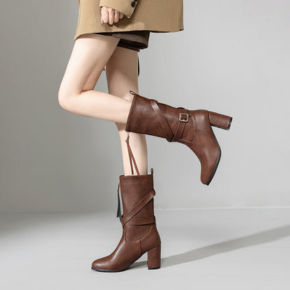 Anmutige Orthopädische Stiefel für modernen Look