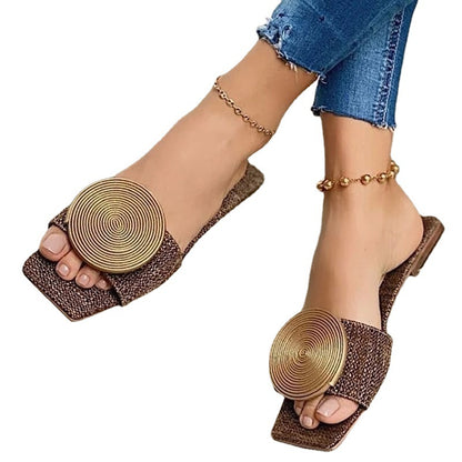 Klassische Orthopädische Sandalen mit zeitlosem Stil