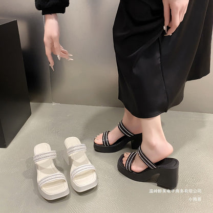 Vintage inspirierte Orthopädische Sandalen