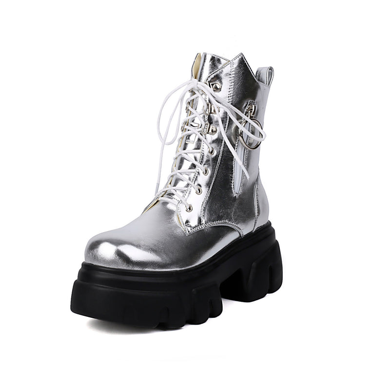 Vintage inspirierte Orthopädische Stiefel
