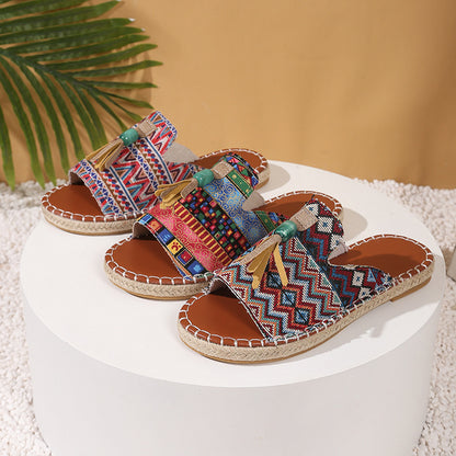 Vintage inspirierte Orthopädische Sandalen