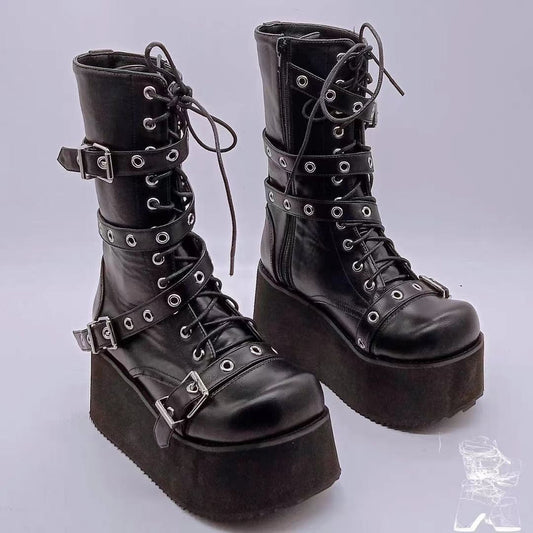 Vintage inspirierte Orthopädische Stiefel