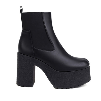 Klassische Orthopädische Stiefel mit zeitlosem Stil