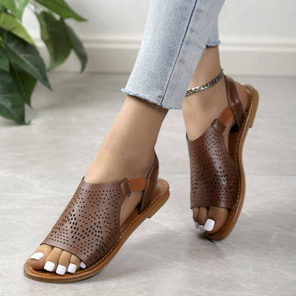 Klassische Orthopädische Sandalen mit zeitlosem Stil