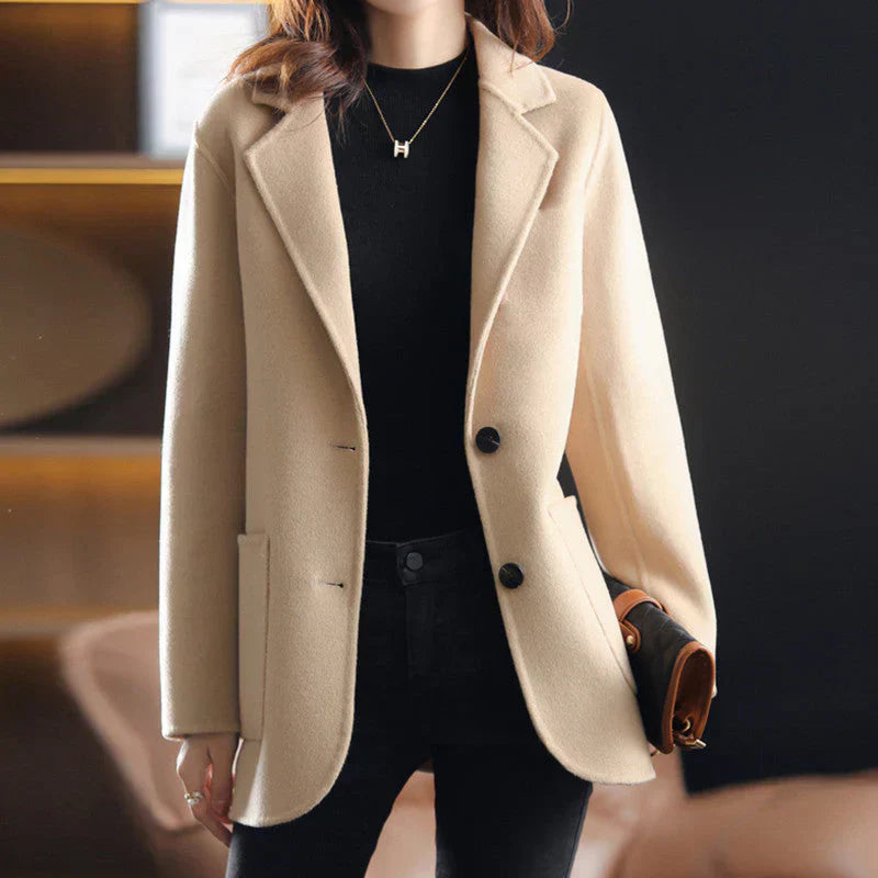 MW | dicker Damenblazer für Herbst und Winter