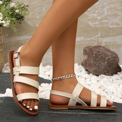 Vintage inspirierte Orthopädische Sandalen
