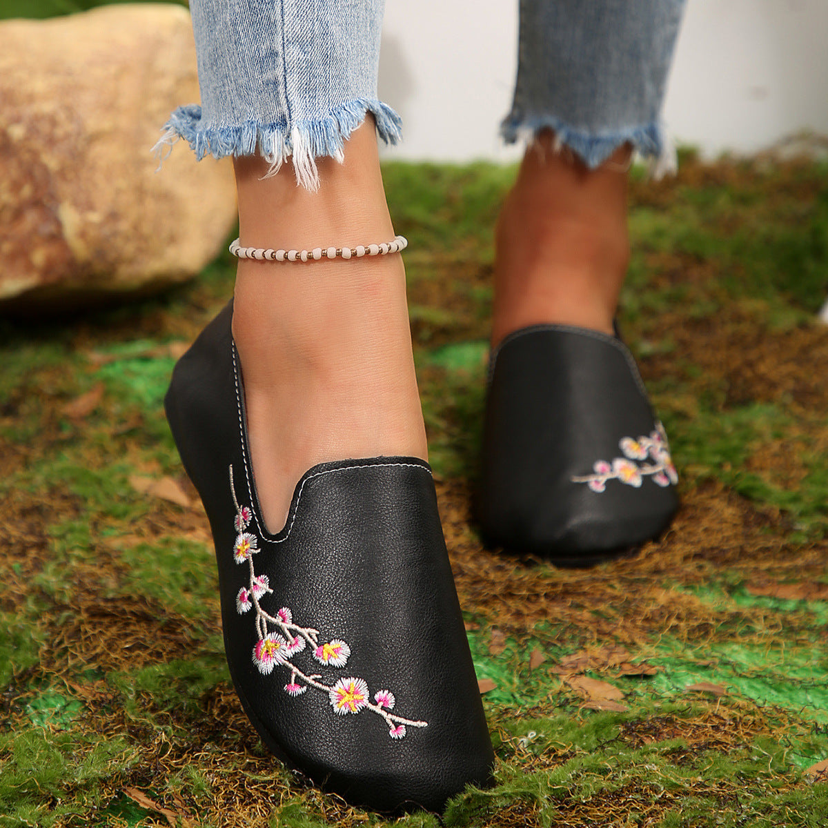 Vintage inspirierte Orthopädische Schuhe