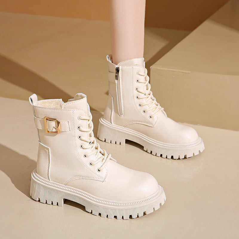 Vintage inspirierte Orthopädische Stiefel