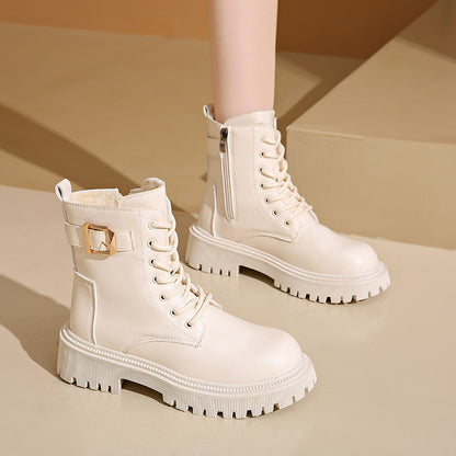 Vintage inspirierte Orthopädische Stiefel
