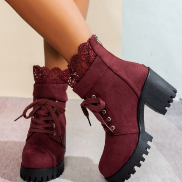 Klassische Orthopädische Stiefel mit zeitlosem Stil