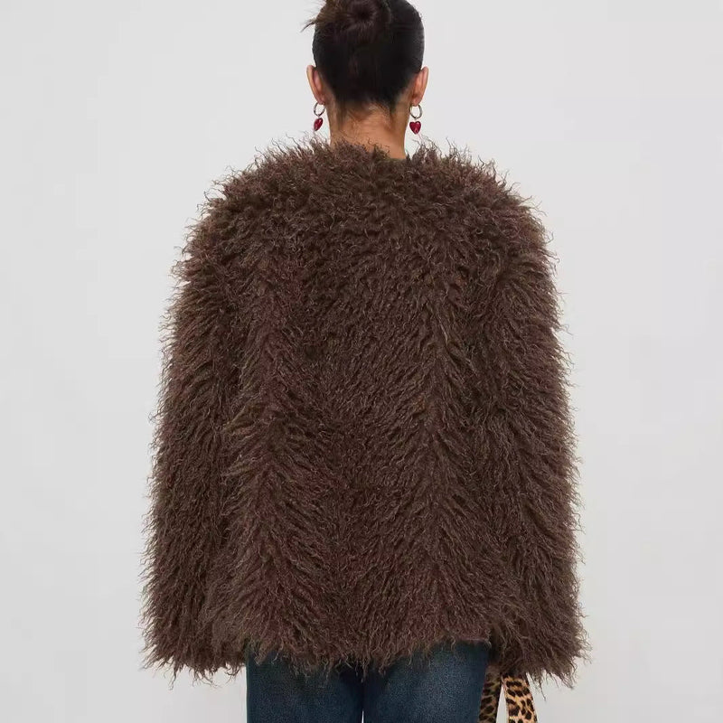 Anmutig gestaltete Jacke
