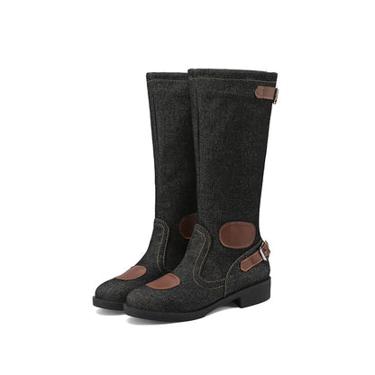Vintage inspirierte Orthopädische Stiefel