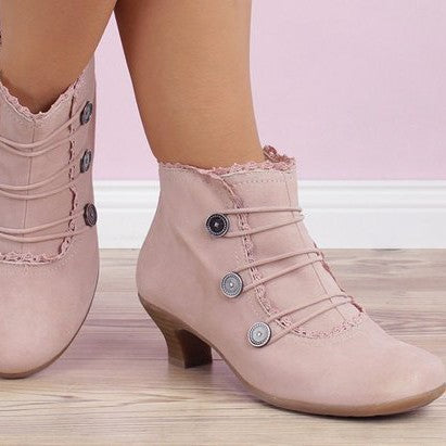Vintage inspirierte Orthopädische Stiefel