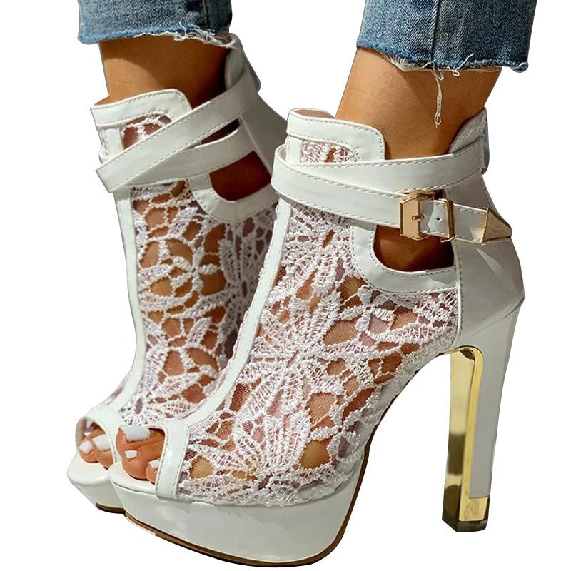 Vintage inspirierte Orthopädische Sandalen
