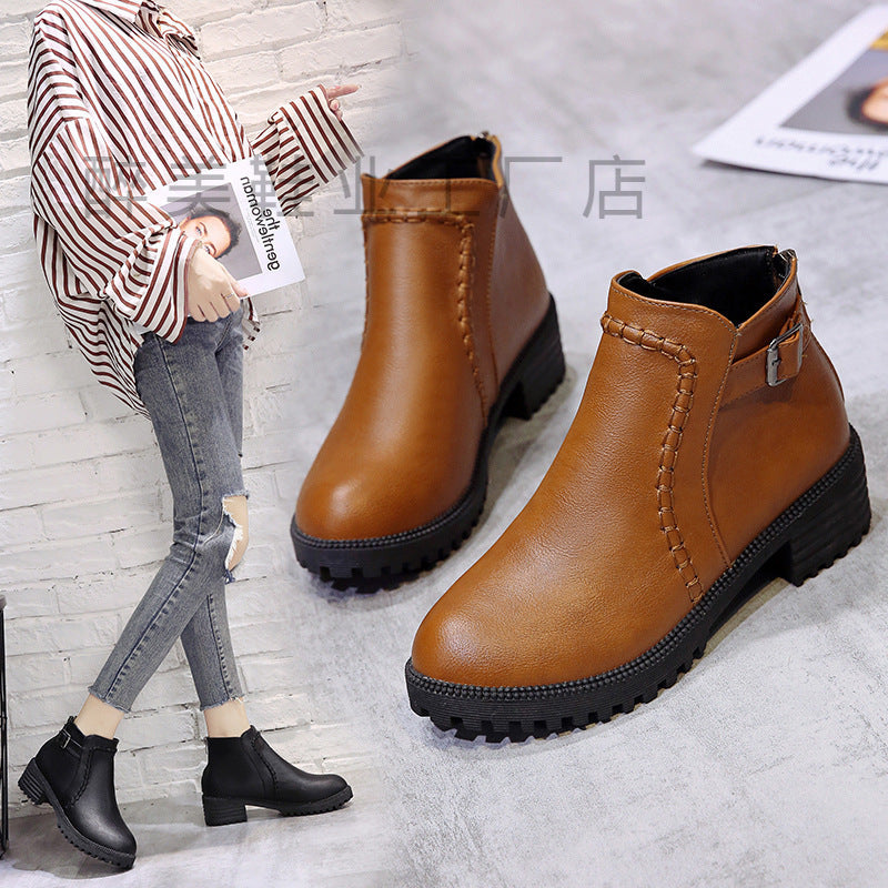 Klassische Orthopädische Stiefel mit zeitlosem Stil