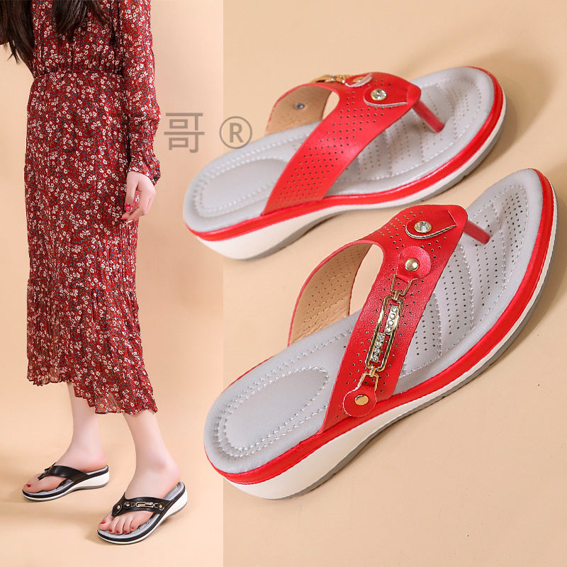 Klassische Orthopädische Sandalen mit zeitlosem Stil