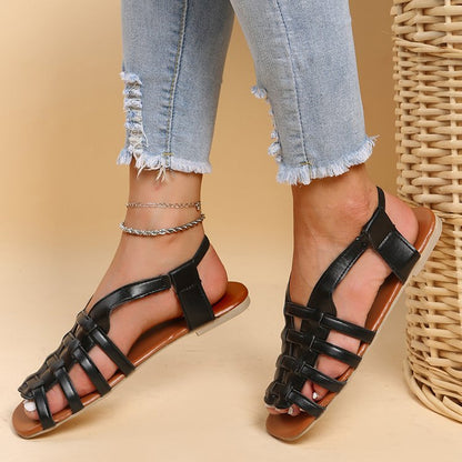 Klassische Orthopädische Sandalen mit zeitlosem Stil