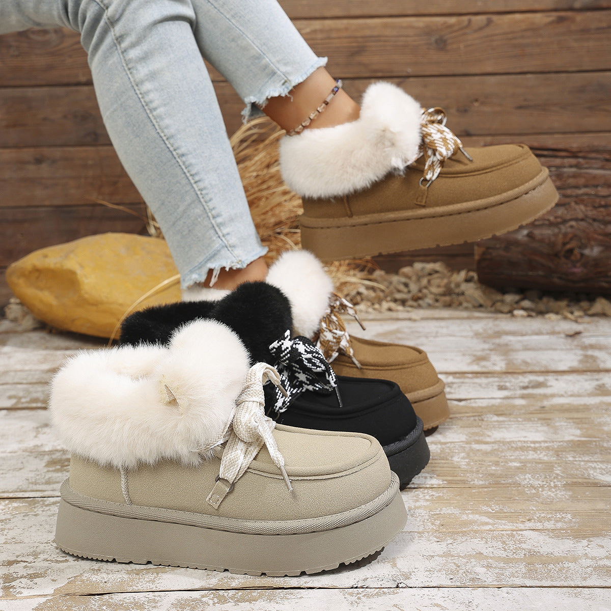 Anmutige Orthopädische Stiefel für modernen Look