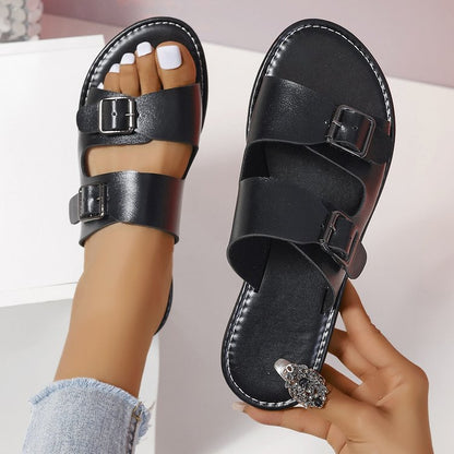Klassische Orthopädische Sandalen mit zeitlosem Stil