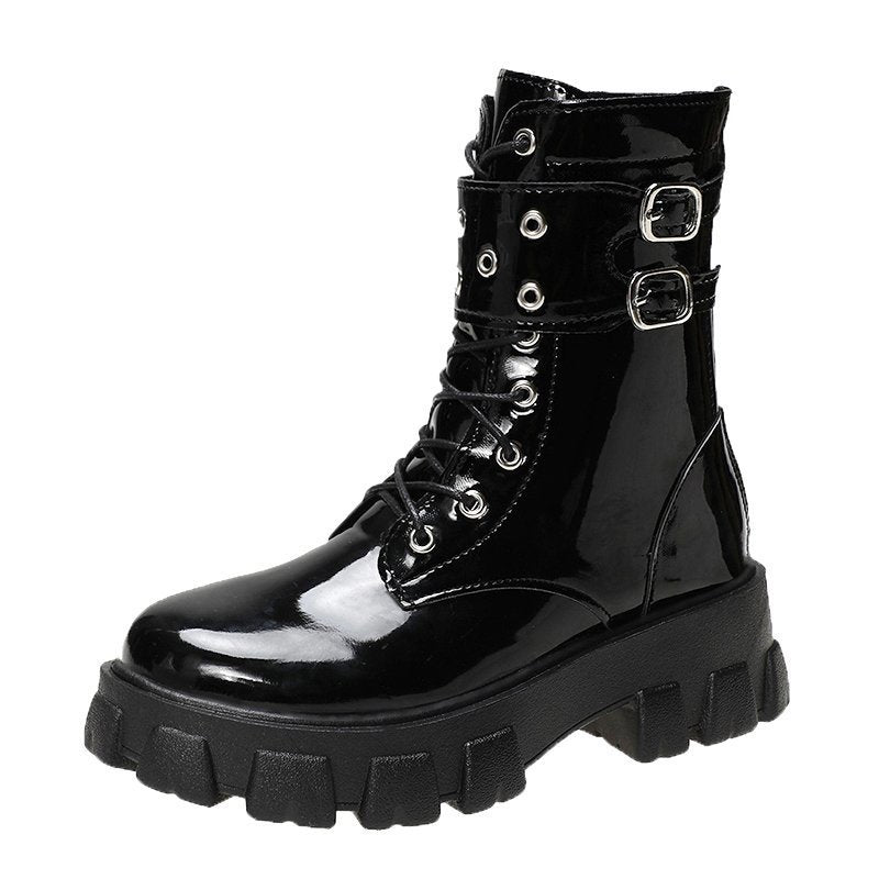 Klassische Orthopädische Stiefel mit zeitlosem Stil