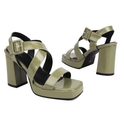 Vintage inspirierte Orthopädische Sandalen