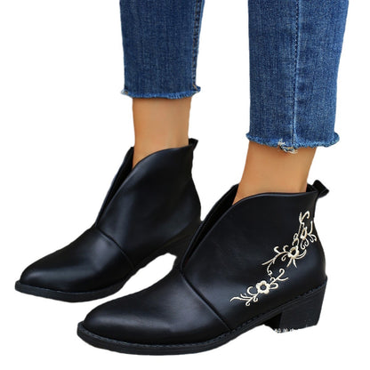 Klassische Orthopädische Stiefel mit zeitlosem Stil