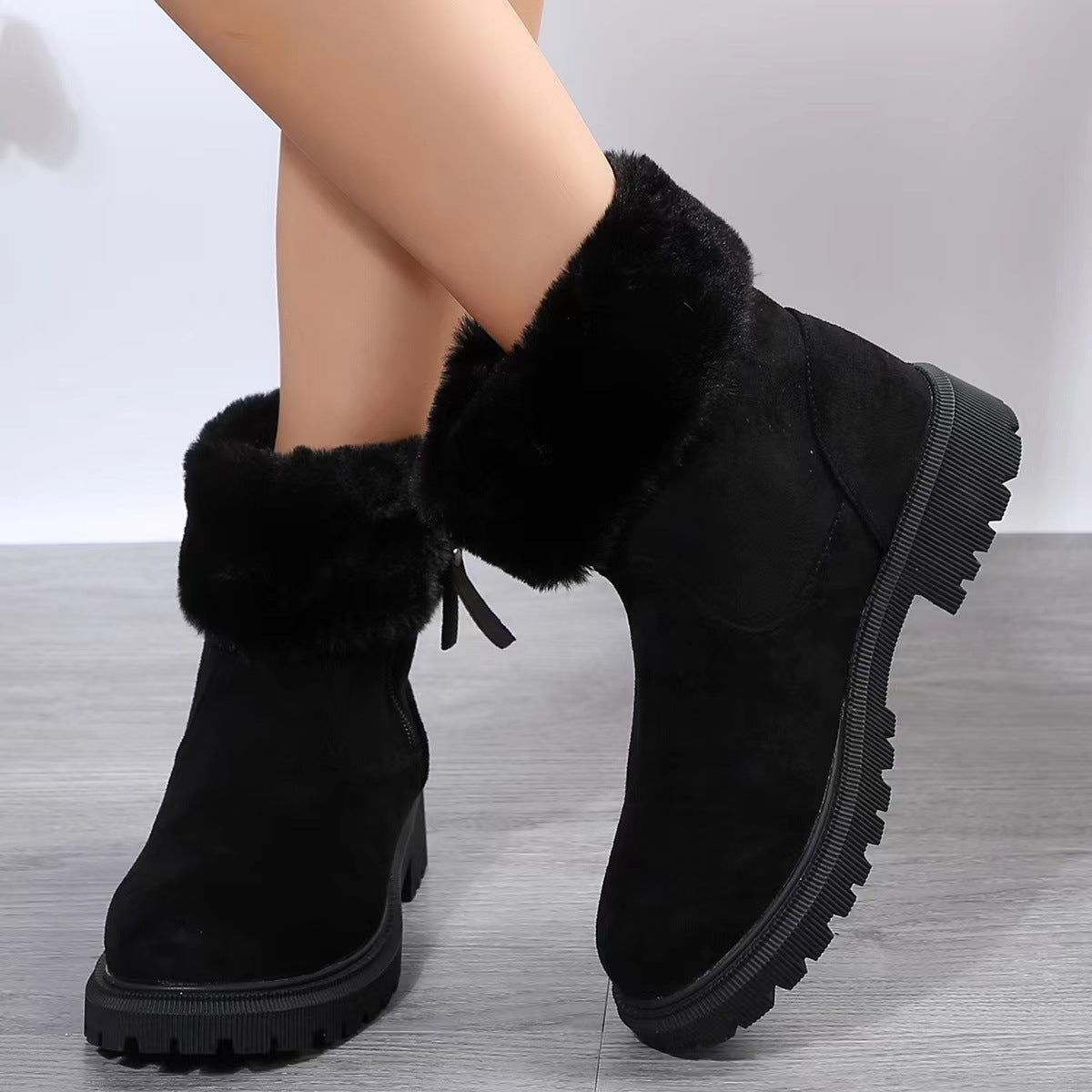 Klassische Orthopädische Stiefel mit zeitlosem Stil