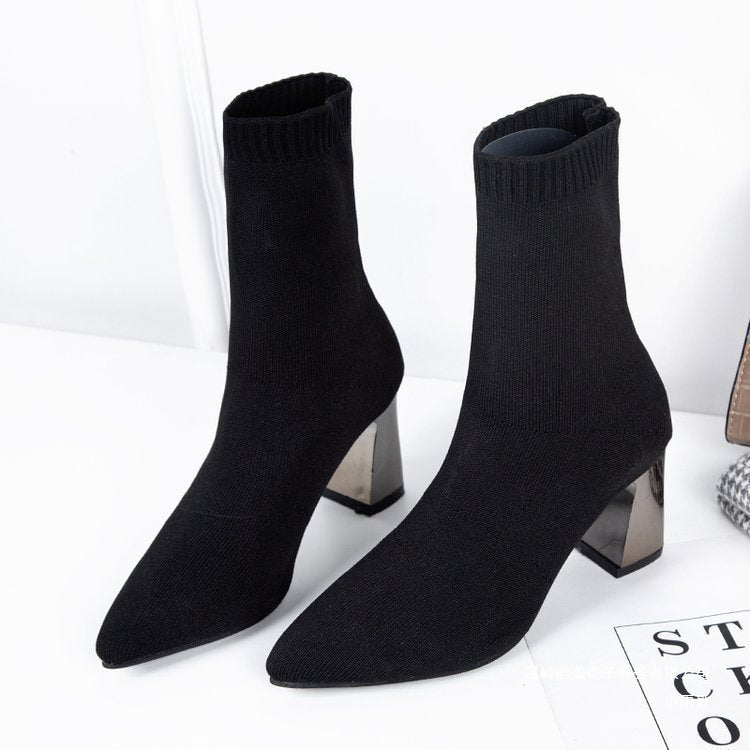 Klassische Orthopädische Stiefel mit zeitlosem Stil