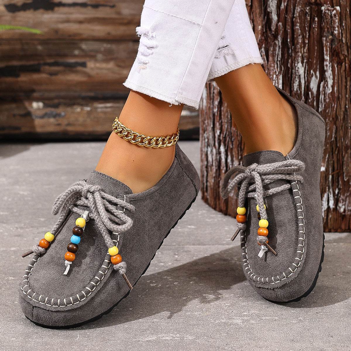 Vintage inspirierte Orthopädische Schuhe