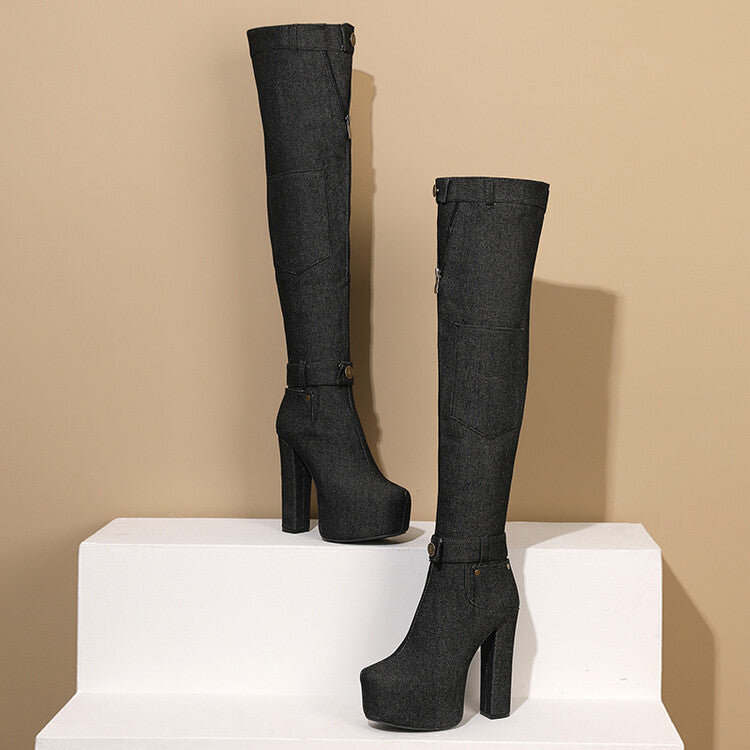 Vintage inspirierte Orthopädische Stiefel