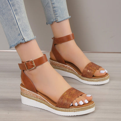 Anmutige Orthopädische Sandalen für modernen Look