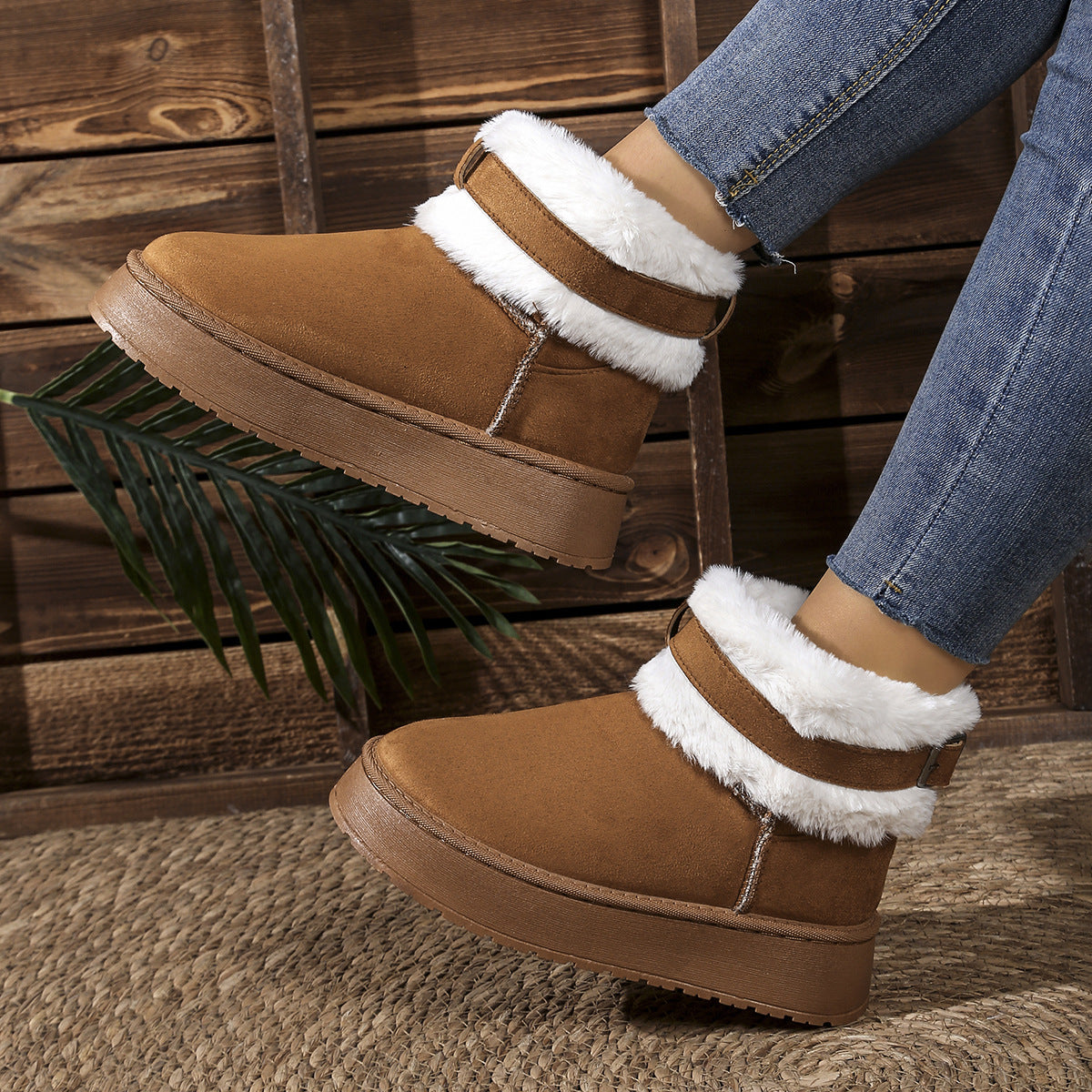 Vintage inspirierte Orthopädische Stiefel