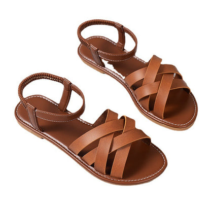 Klassische Orthopädische Sandalen mit zeitlosem Stil
