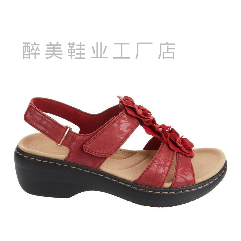 Vintage inspirierte Orthopädische Sandalen