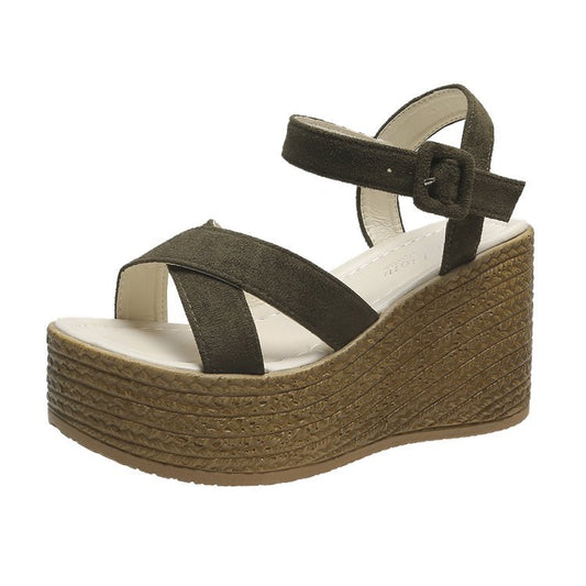Vintage inspirierte Orthopädische Sandalen