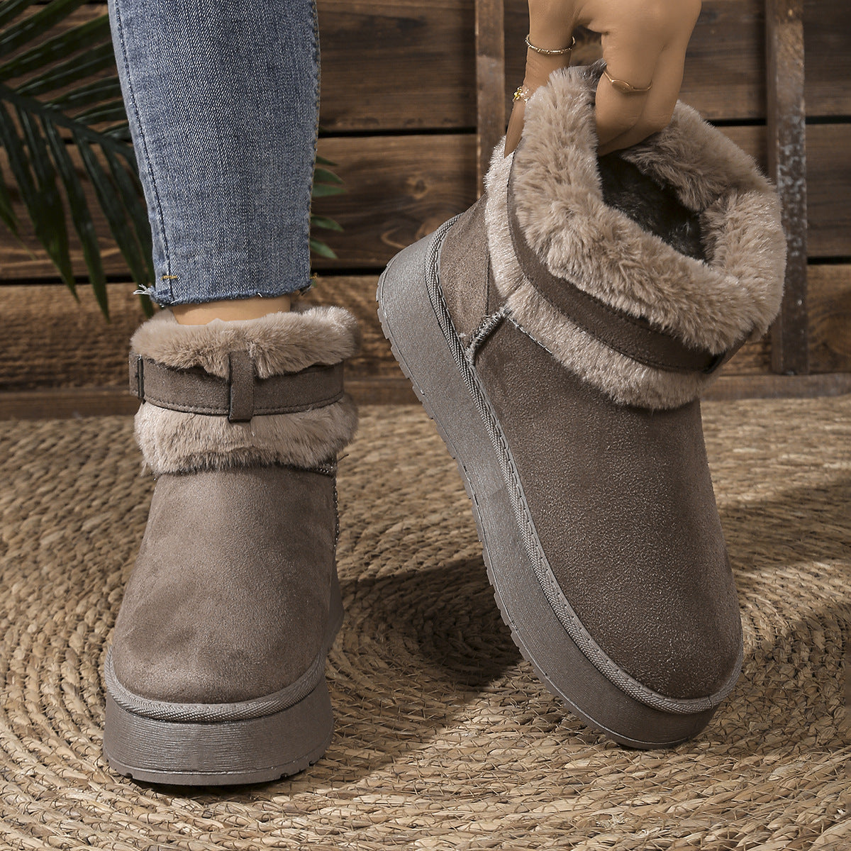 Vintage inspirierte Orthopädische Stiefel