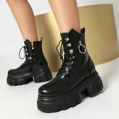 Vintage inspirierte Orthopädische Stiefel