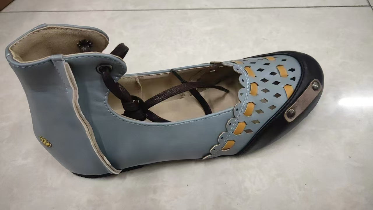 Vintage inspirierte Orthopädische Sandalen