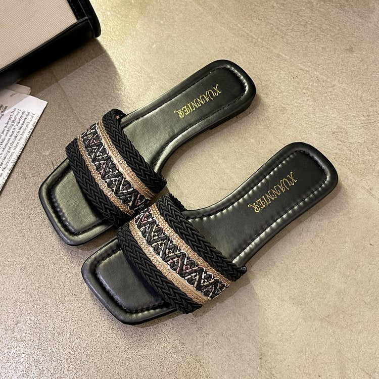Klassische Orthopädische Sandalen mit zeitlosem Stil