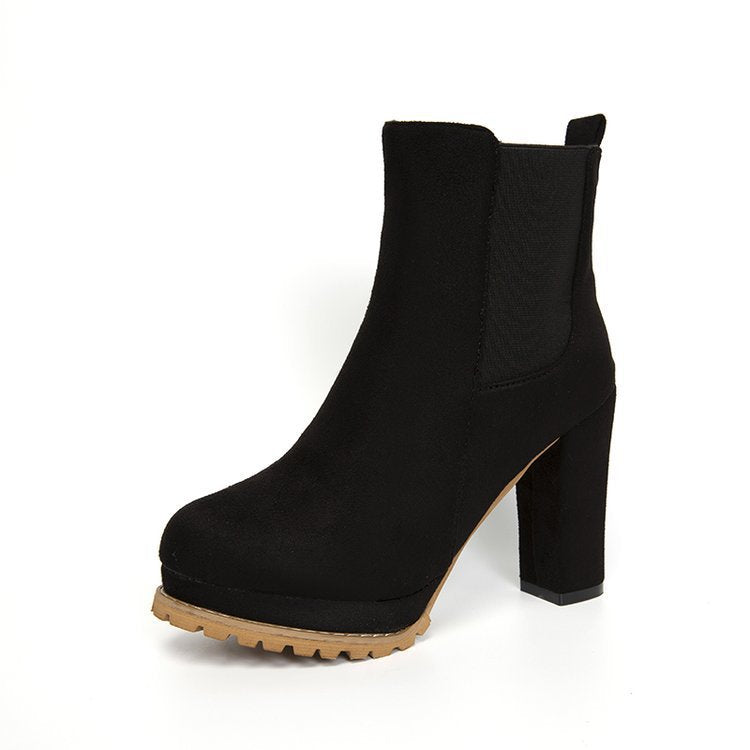 Klassische Orthopädische Stiefel mit zeitlosem Stil