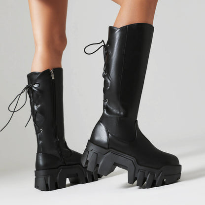Vintage inspirierte Orthopädische Stiefel