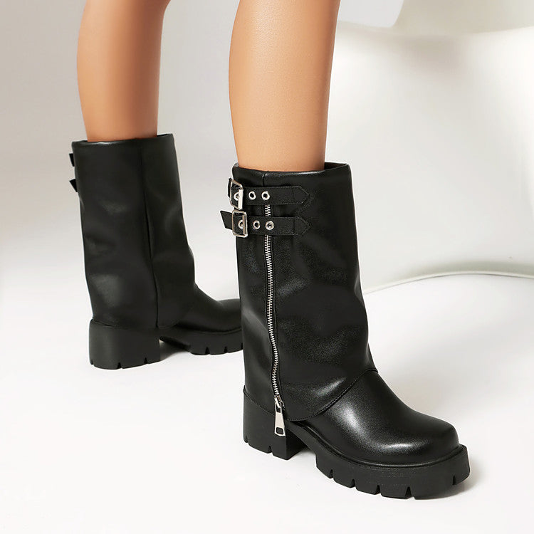 Klassische Orthopädische Stiefel mit zeitlosem Stil