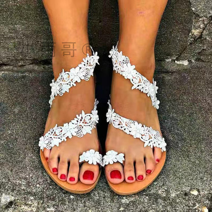 Vintage inspirierte Orthopädische Sandalen