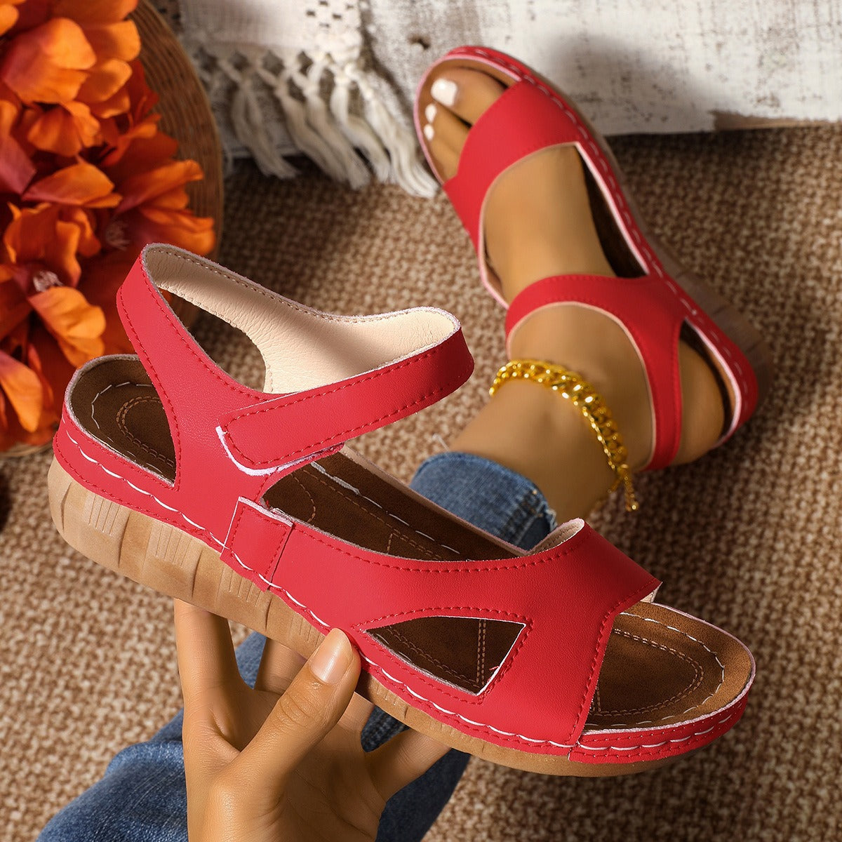 Schicke Orthopädische Sandalen mit einzigartigem Design