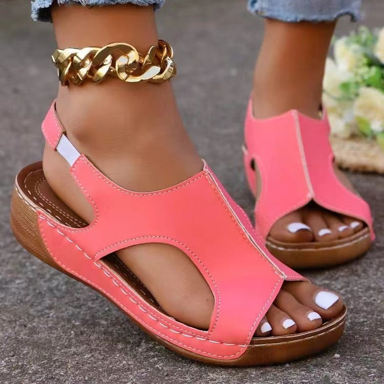 Vintage inspirierte Orthopädische Sandalen